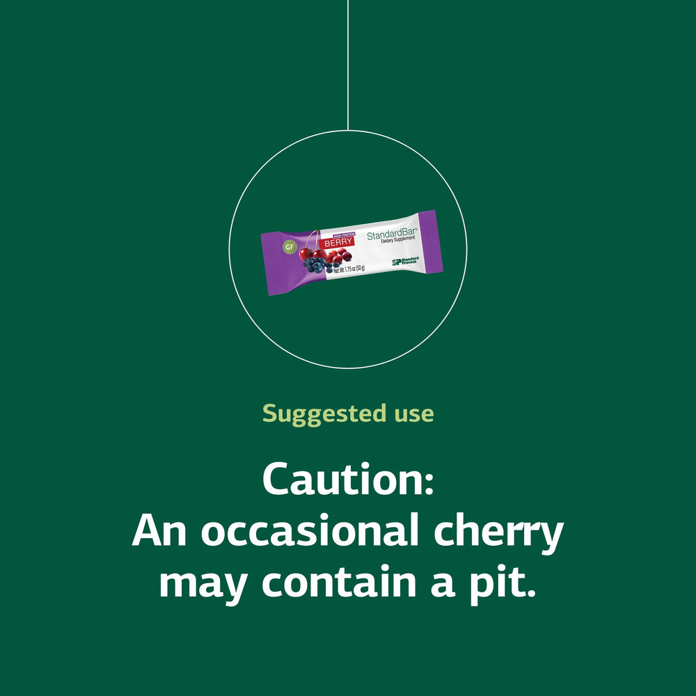 No artificial preservatives, colors, or flavors in Standard Bar