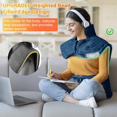 StarBedia heating pad ergonomic contour for focused comfort