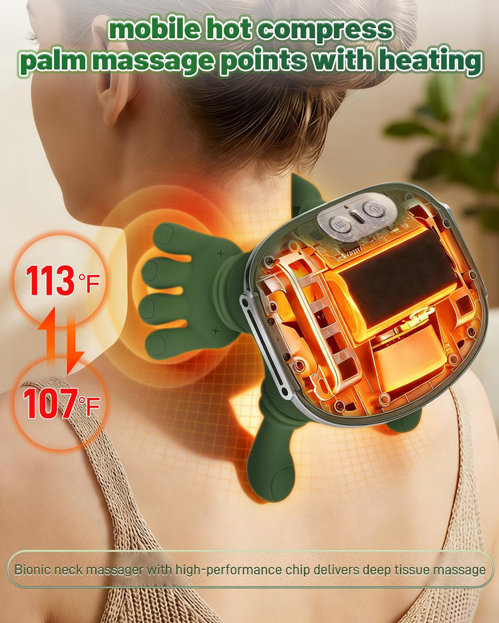 StarEEl Siaasoo wireless massager with long-lasting battery for on-the-go use.