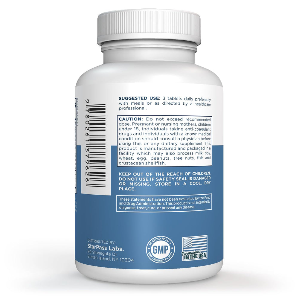 StarPass Labs Bone MD ingredients visual emphasizing natural minerals and calcium source