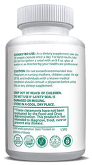 Person taking StarPass Labs Pure Eye Health capsules with water during daily routine
