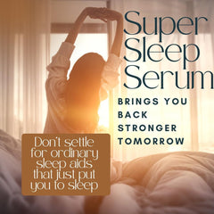 Travel-ready Start Fuel Co. Sleep Serum travel pack for night routine.