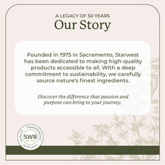 Starwest Botanicals Kosher-certified label on kava powder packaging.