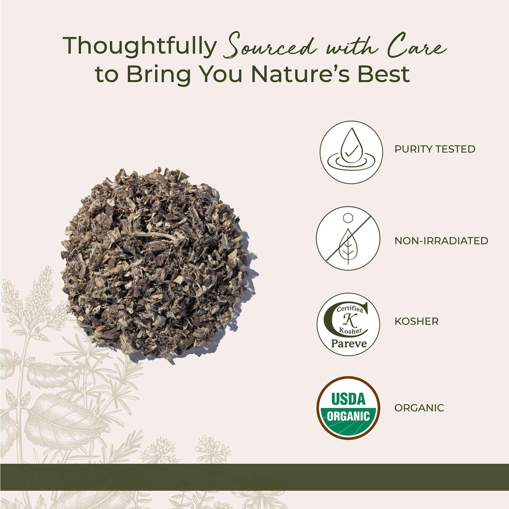 Starwest Marshmallow Root organic, kosher-certified product for clean sourcing.