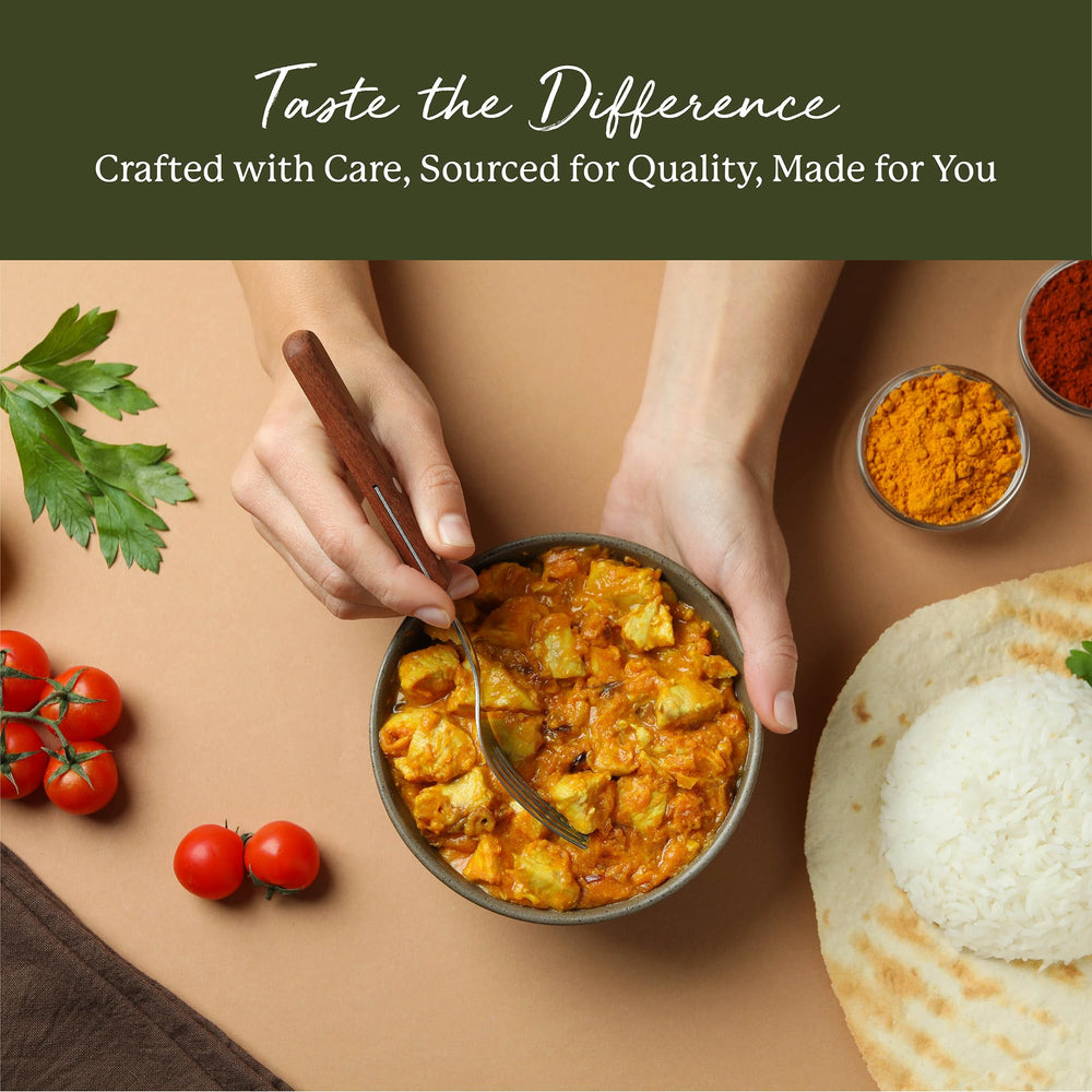 Starwest curry dish displays golden color and aroma.