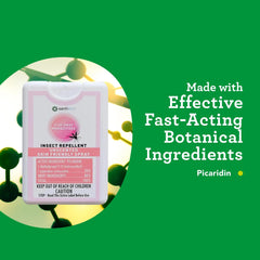 EarthKind Stay Away unscented formula protects without a scent.