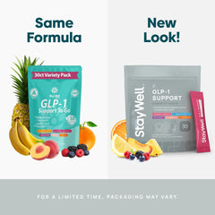 Stay-Well Naturals GLP-1 drink mix sachets ready to blend for cravings management