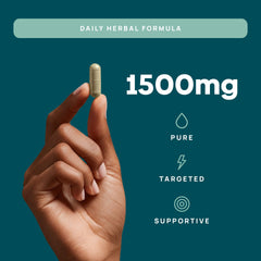 Stay-Well Naturals Infla-Support Plus pippali dried form hints spicy botanical profile.