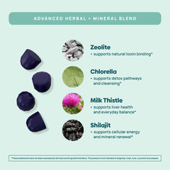 Stay-Well Naturals Total Detox zeolite powder component illustrating toxin-binding ingredient
