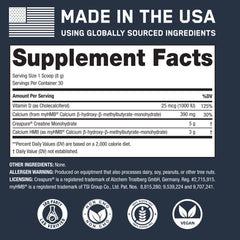 Serving guidance with SteelFit powder for consistent daily intake
