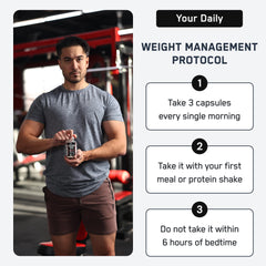 SteelFit Shredded Steel ingredient panel showcases caffeine and thermogenic components.