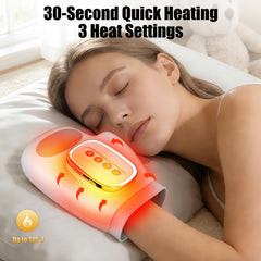 Stellamist Hand Massager airbags wrap hands with targeted compression.