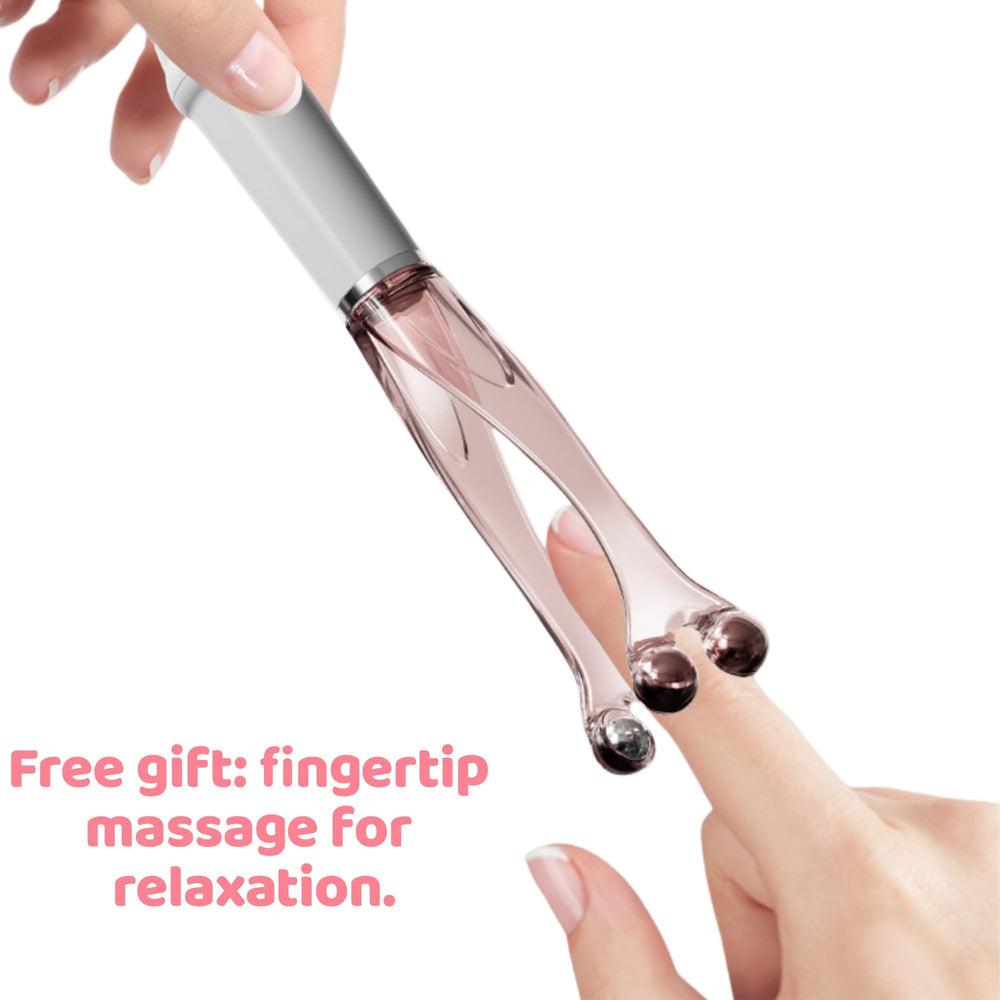 Stellamist Hand Massager support team and new finger massage clip included.