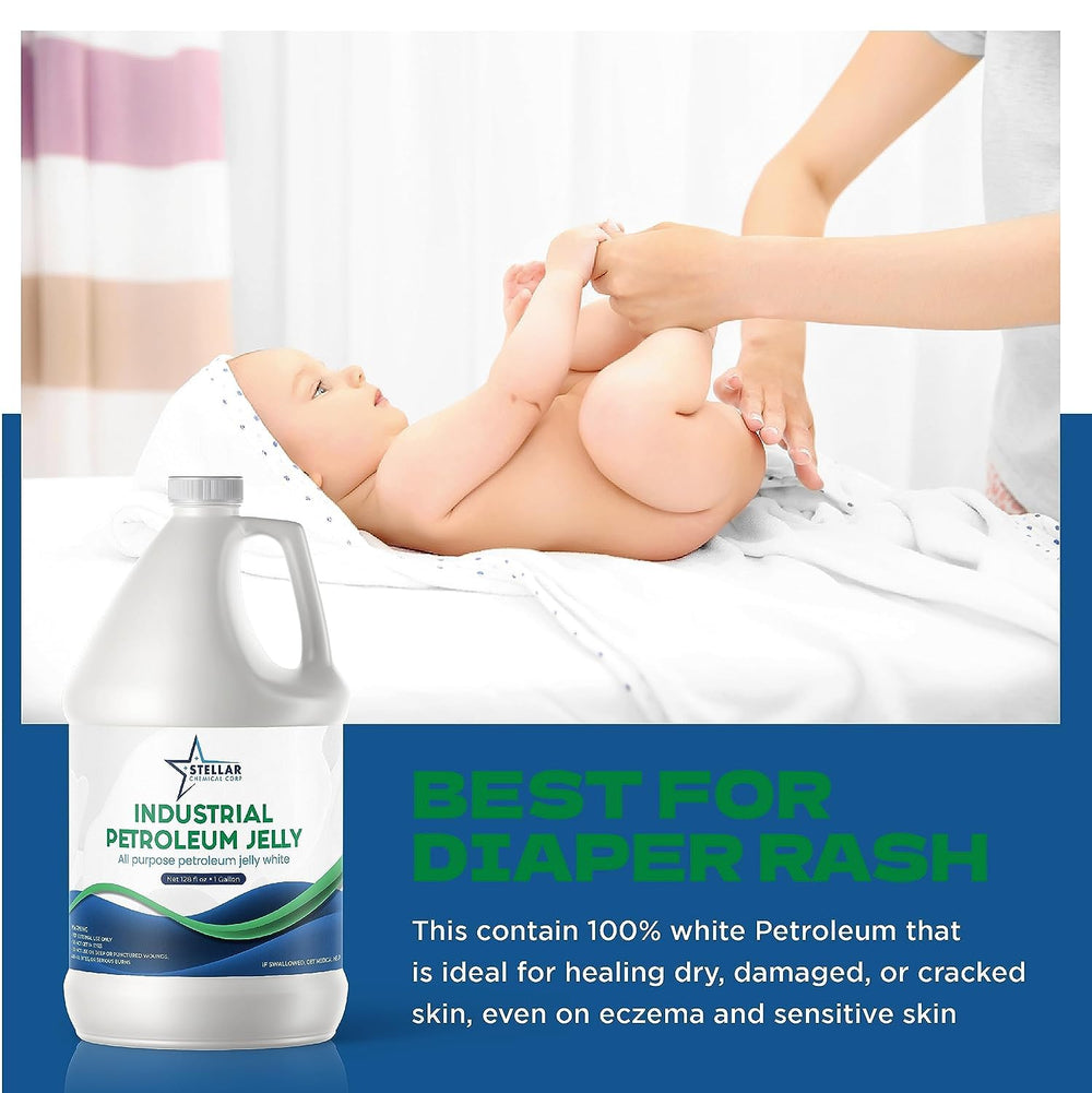 STELLAR Snow White petroleum jelly used in haircare formulation for smooth results