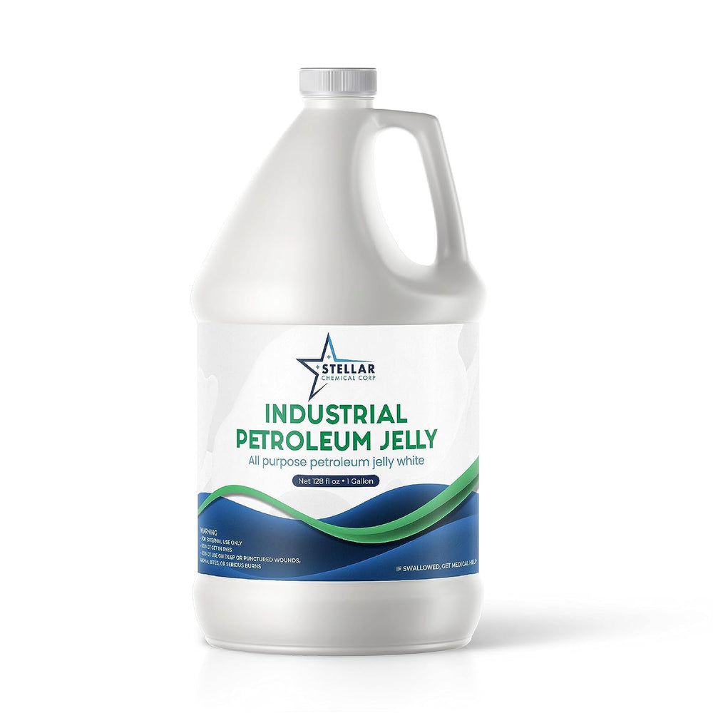 STELLAR Snow White petroleum jelly odorless base shown for sensitive formulas