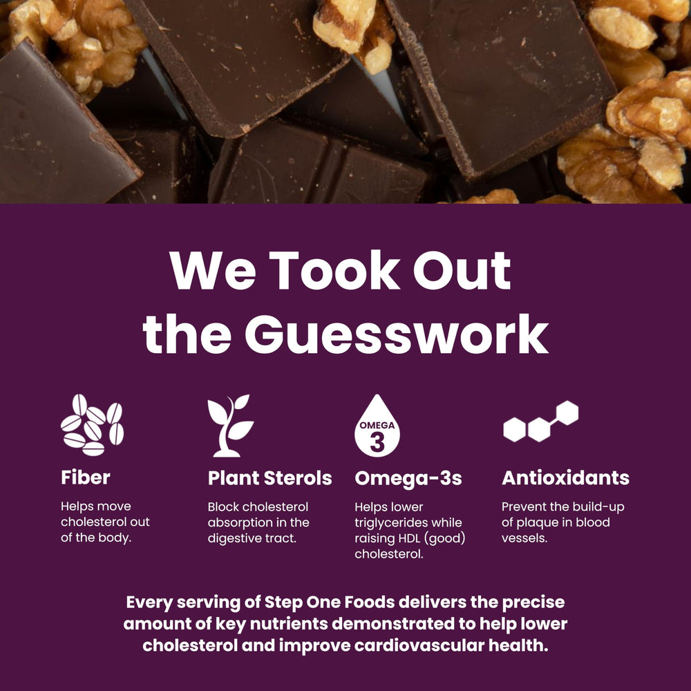 Step One Bars gluten-free and vegan, suitable for common dietary preferences.
