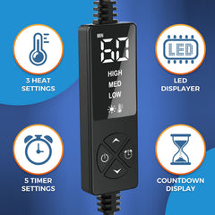 Sticro rapid-heat therapy delivers steady warmth to sinuses and forehead