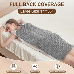 Stofiro heating pad demonstrates quick heat in seconds