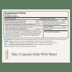 Concept image signals vaginal health and immune support potential benefits