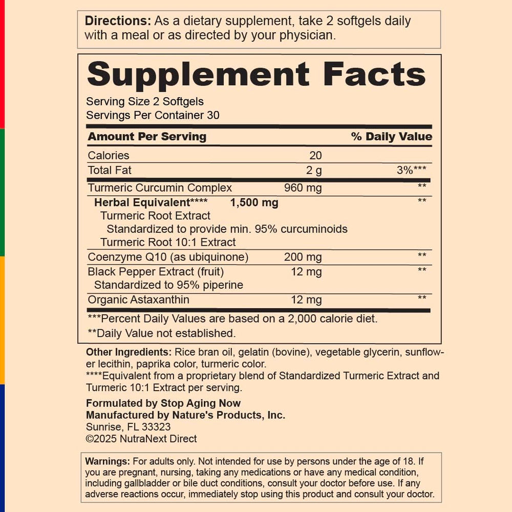 Stop Aging Now black pepper extract image highlighting absorption boost.