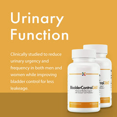 Stop Aging Now BladderControl360 capsules close-up, convenient daily probiotic support.