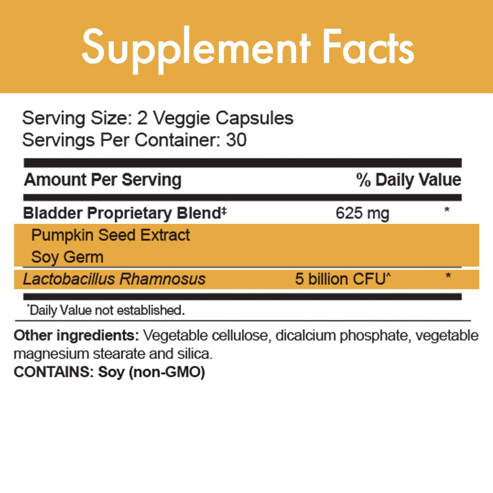 Pouring Stop Aging Now BladderControl360 capsules for easy daily intake.