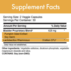 Pouring Stop Aging Now BladderControl360 capsules for easy daily intake.