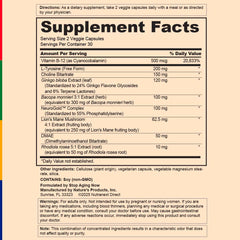 Label closeup shows NeuroGold PS content referenced in the formula.