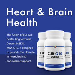 Stop Aging Now CUR-Q10 Ultra Complex capsules close-up for convenient daily use