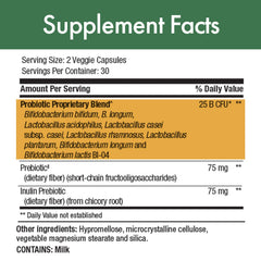 Stop Aging Now PurBiot Ultra 25B CFU label detail indicates quality and potency.