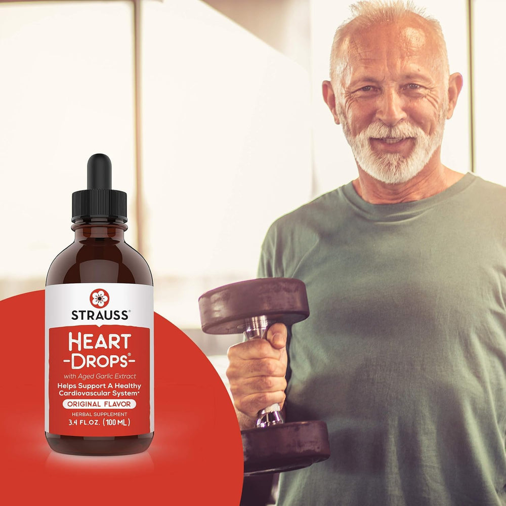 Strauss HeartDrops cayenne fruit detail within herbal blend
