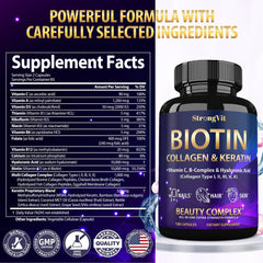StrongVit gluten-free and GMO-free labeling appeals to quality-conscious shoppers.