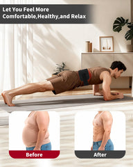 STRONIC red light therapy belt with extension belt enables flexible targeting.