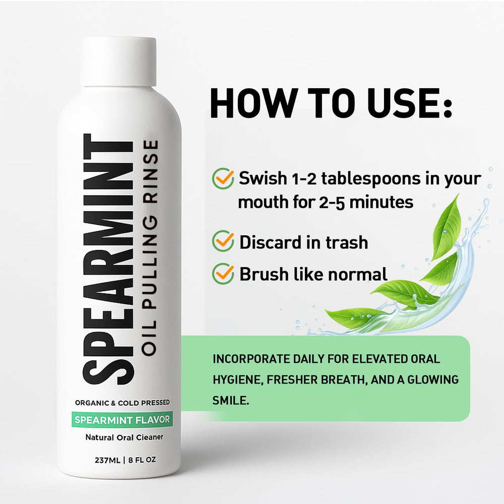 SUBMETIC Oral care routine example for mornings
