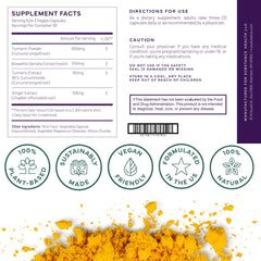 SUBSTANCE Nature's Relief boswellia dosage highlights herbal blend.