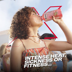 SueroX Electrolytes Ions graphic shows the 8-ion blend for fluid balance
