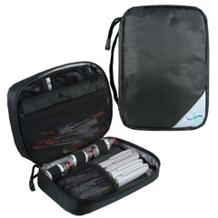 Sugar Medical Insulated Diabetes Organizer front view with roomy storage.