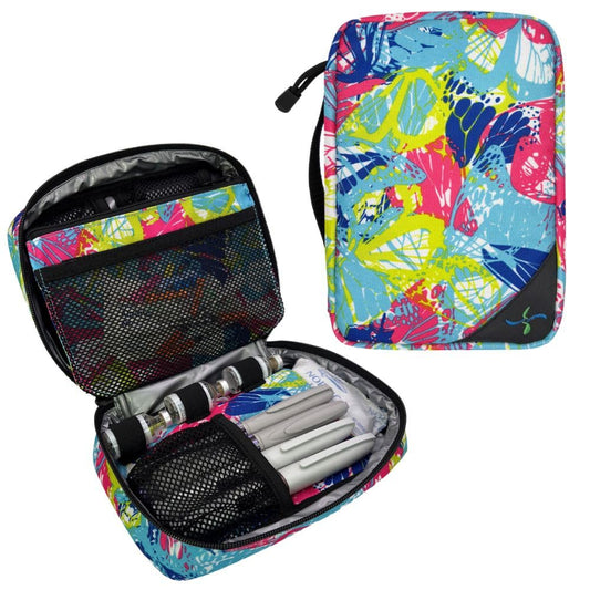 Sugar Medical Insulated Diabetes Organizer front view showing ample storage for essentials