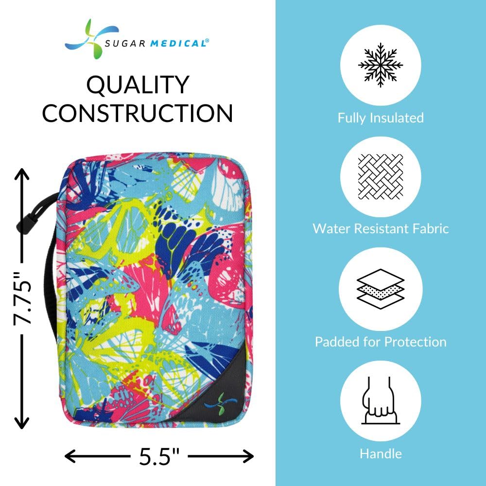 Sugar Medical Insulated Diabetes Organizer insulin pen carrier ready for travel
