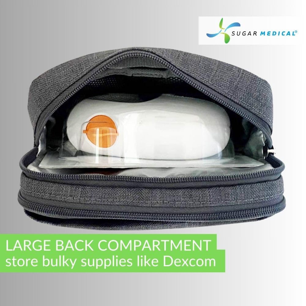 Sugar Medical crossbody strap offers hands-free convenience during commutes