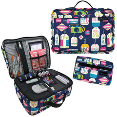 Sugar Medical insulated diabetes travel bag exterior view showing compact, breathable design for on-the-go use