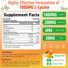 SUGAWITA Lysine Gummies chewy texture highlights easy daily intake.