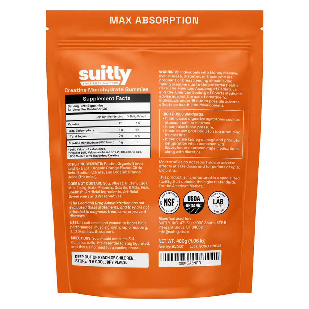Suitly 120-count jar beside compact pouch indicating long-lasting fitness supply