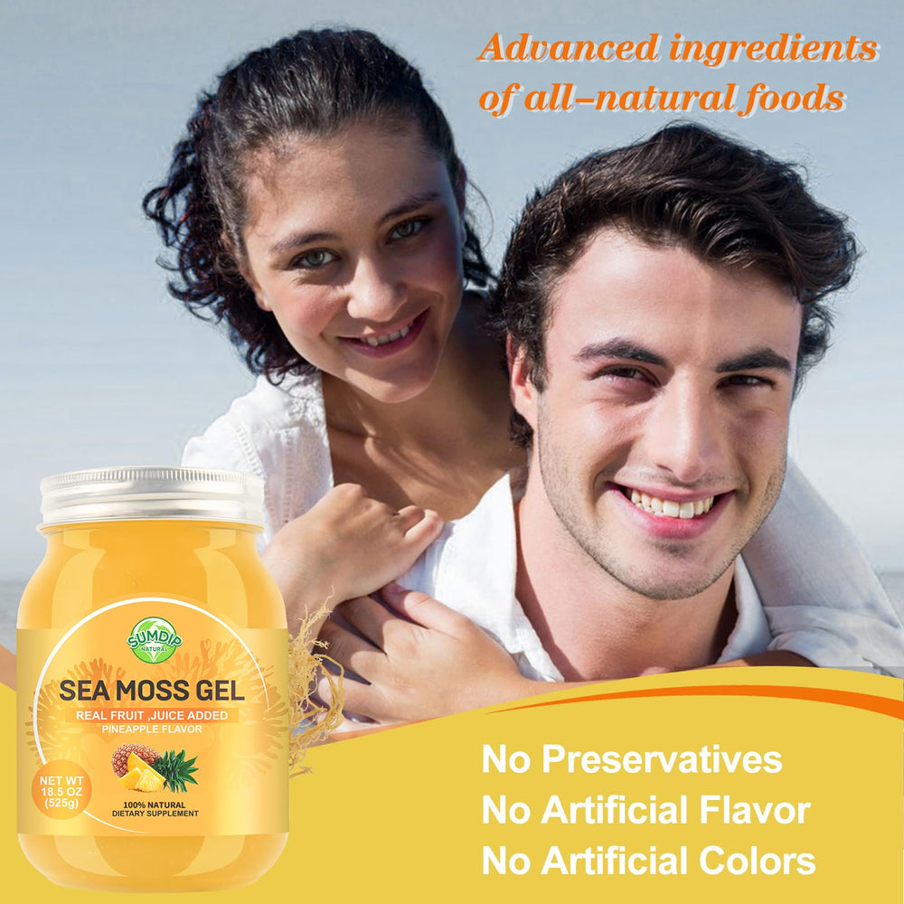 Serving idea with SumDIP Sea Moss Gel ideal for daily nutrition