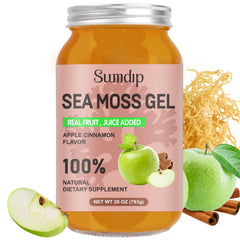 SumDIP sea moss gel 28oz container for easy daily nourishment.