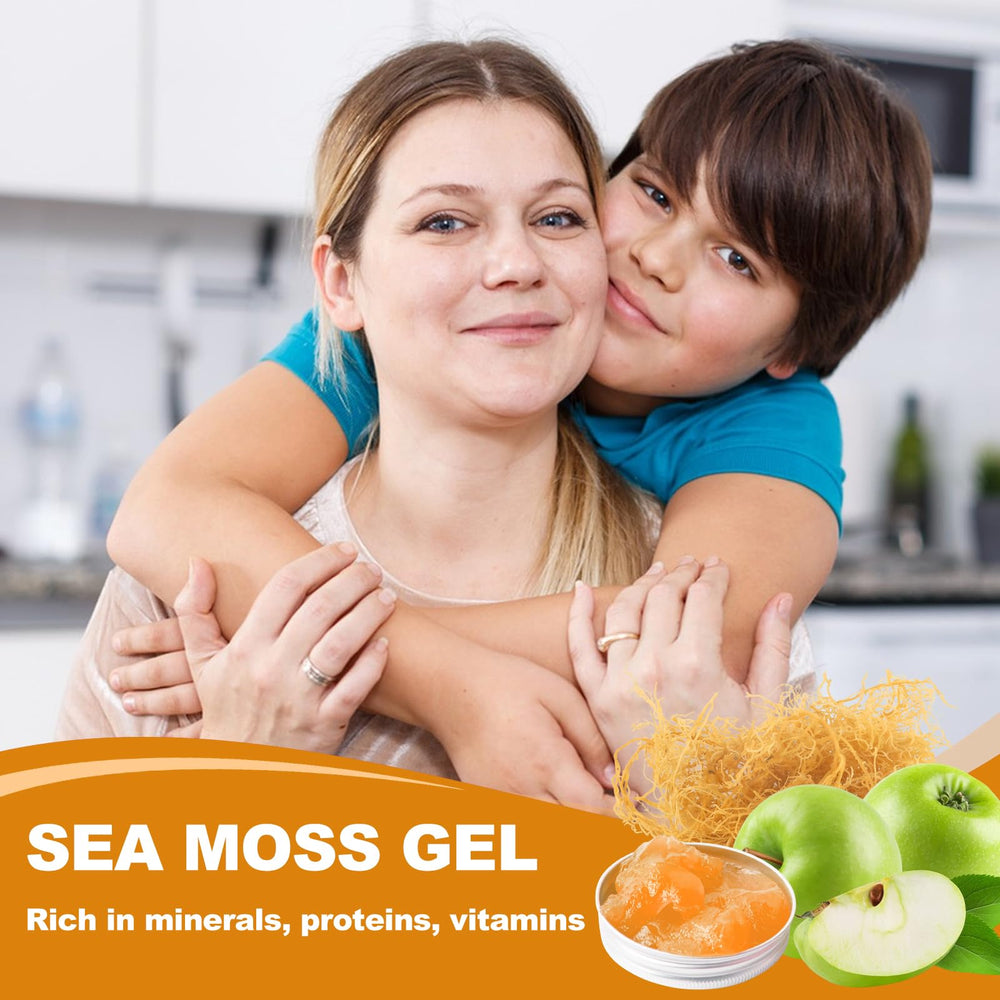 SumDIP sea moss gel in salad boosts nutrition and flavor.