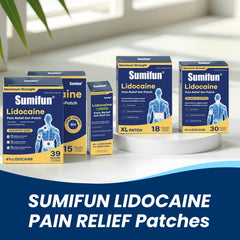 Sumifun patch application: clean skin, choose size, press firmly