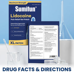 Sumifun patch adheres discreetly with an invisible low profile fit
