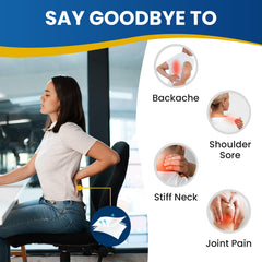 Sumifun lidocaine patch on knee for durable joint relief during activity.