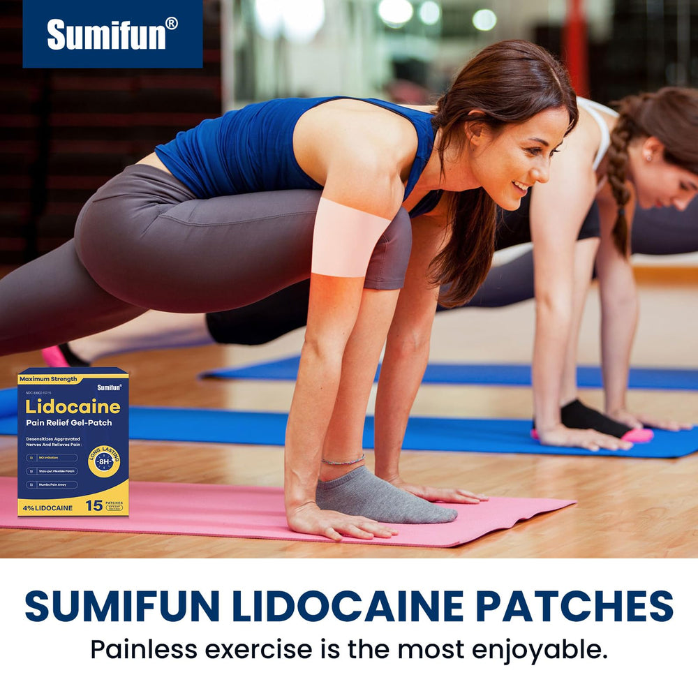 Sumifun patch size 3.9 x 5.5 inches suitable for neck and back